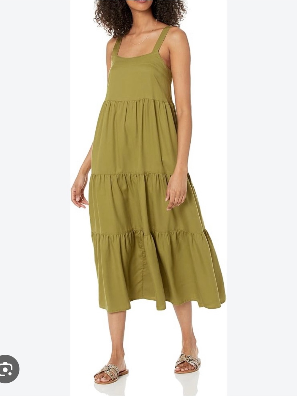 The Drop Britt dress. Olive. XS. NWT